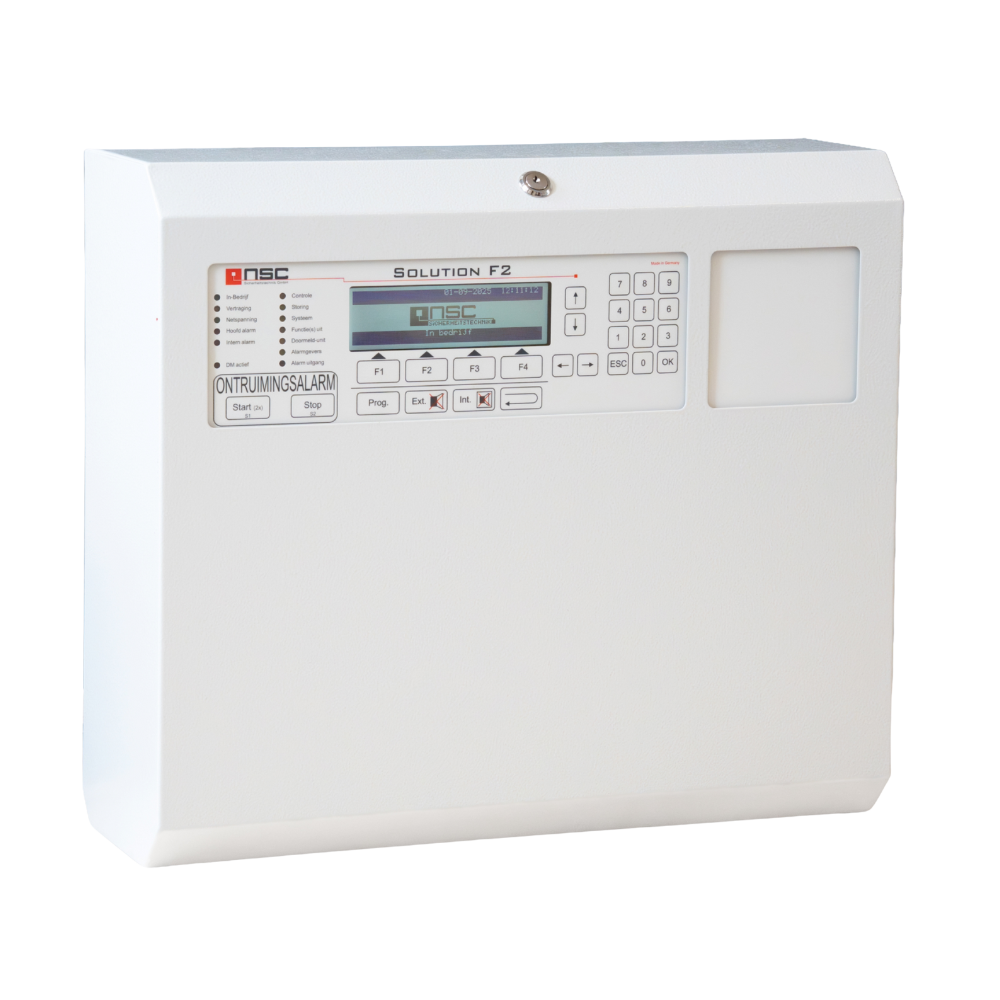 Brandmeldcentrale Solution F2 Dutch Design in B1-behuizing