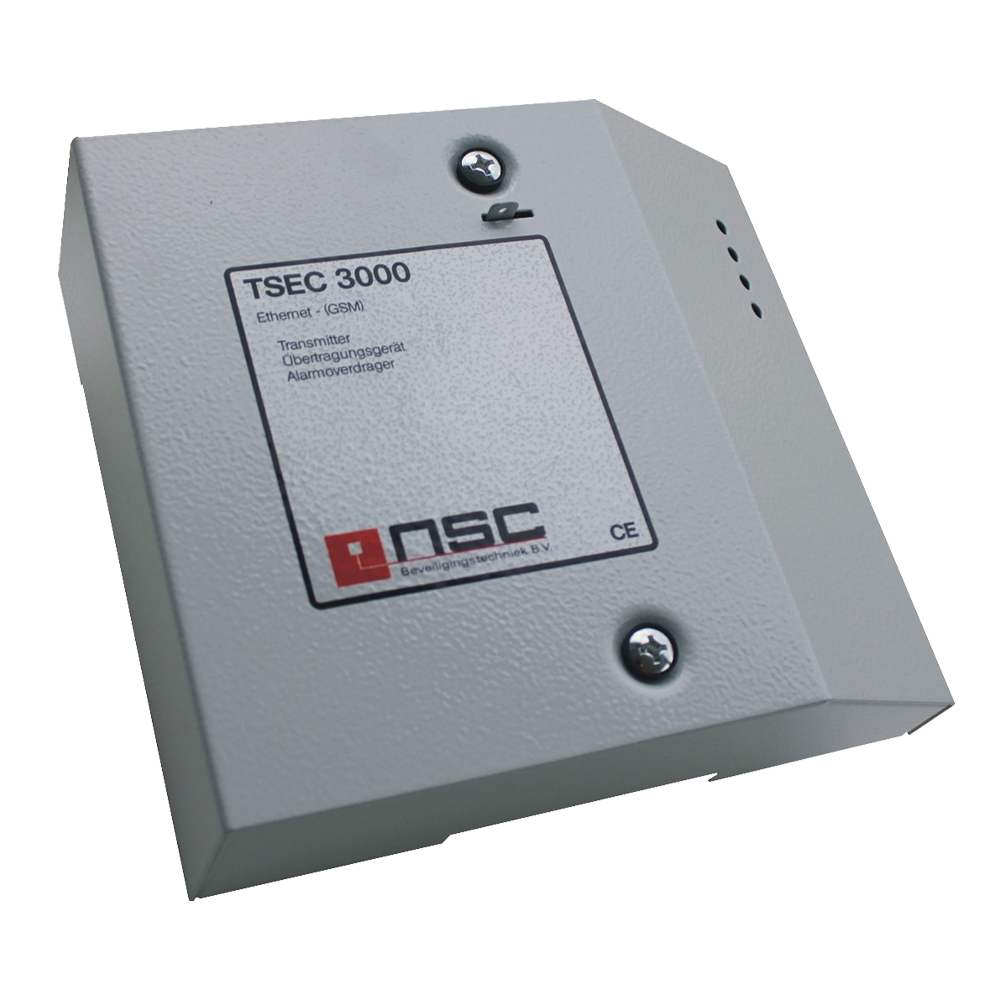 TSEC3000EG/M Ethernet doormelding met GPRS als backup EN54-21 gekeurd