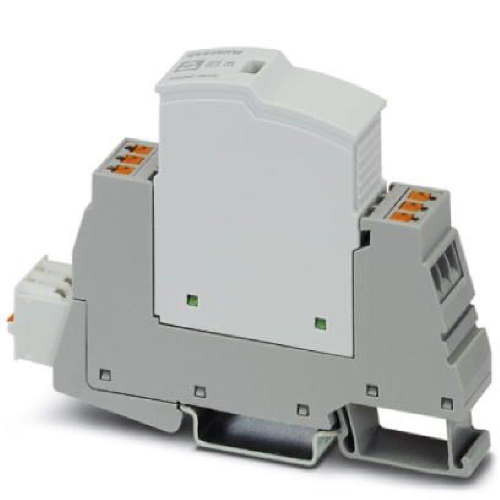 Overspanningsbeveiliging voor 230V, DIN-rail uitvoering,  incl. basise