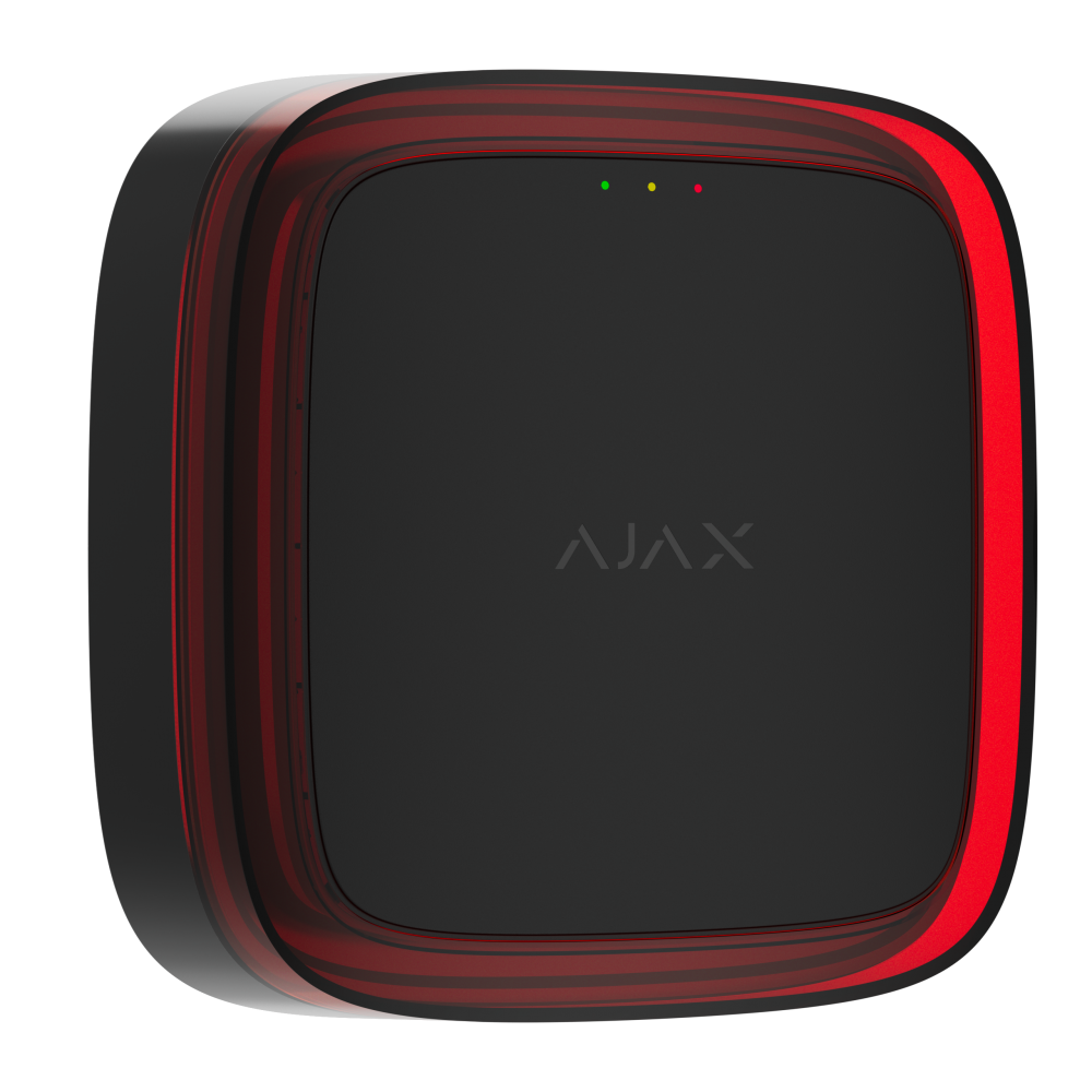 AJAX EN54 FireProtect flitslicht zwart