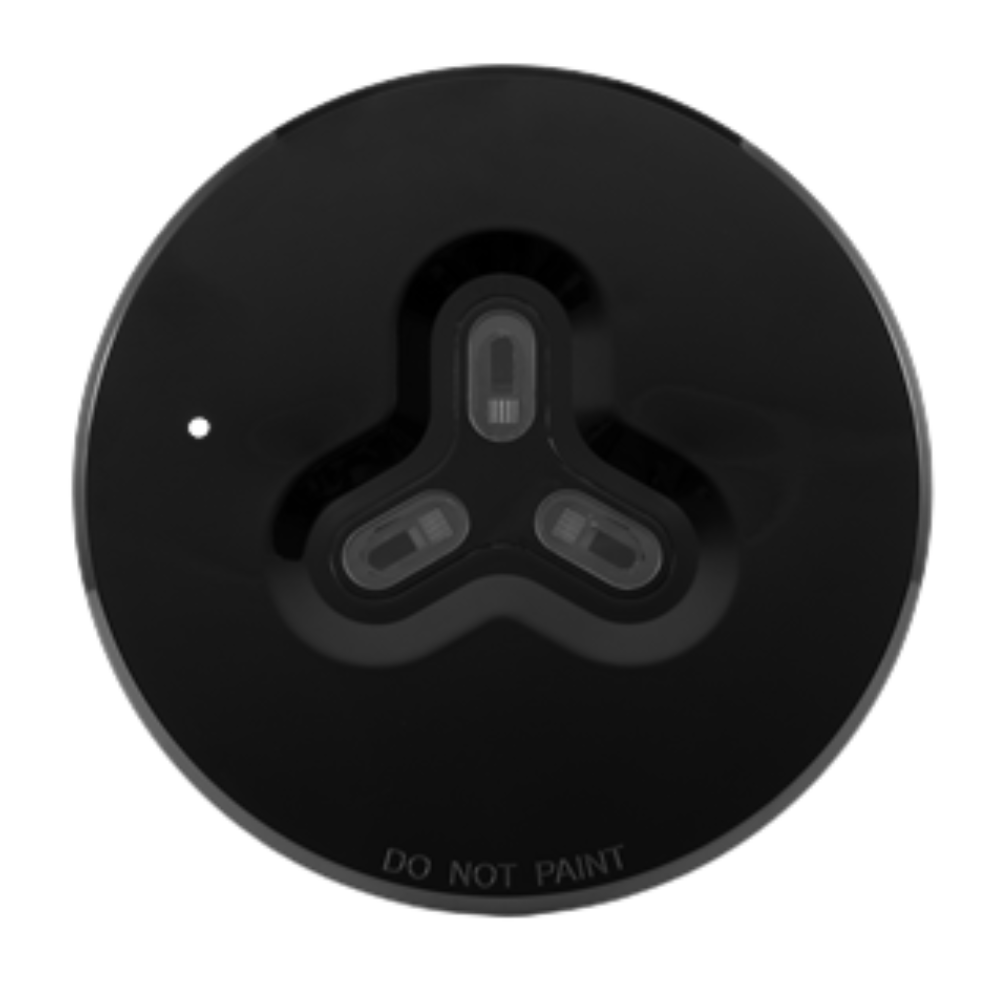 Soteria Dimension - Inbouw rookmelder zwart