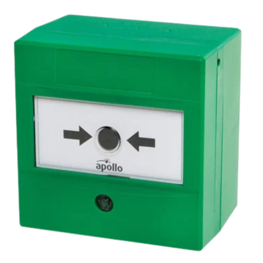 Soteria Handbrandmelder groen met isolator