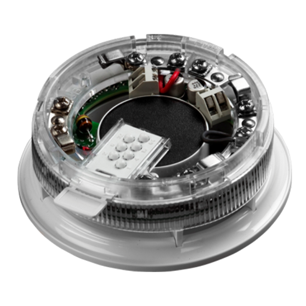 Discovery Combi-Sokkelsignaalgever (optisch/akoestisch) met isolator