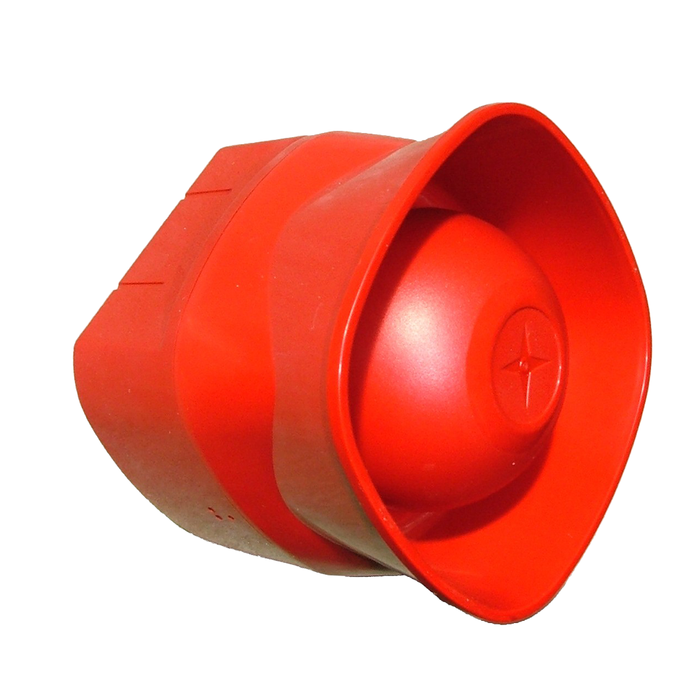 Meertonige Sirene Symphoni, rood, 120 dB(A),VdS:G 206 027