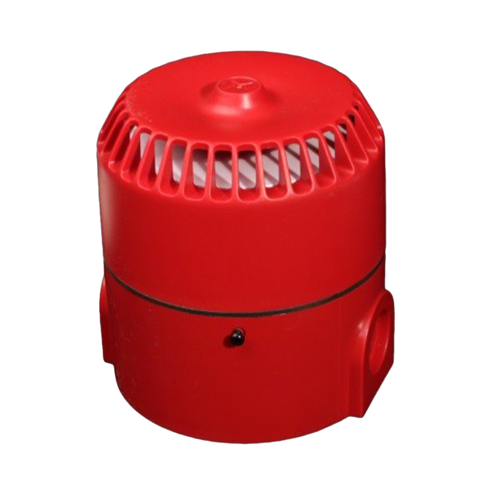 Meertonen Sirene RO 32 rood, Ex-Uitvoering,Baseefa-Nr. BAS