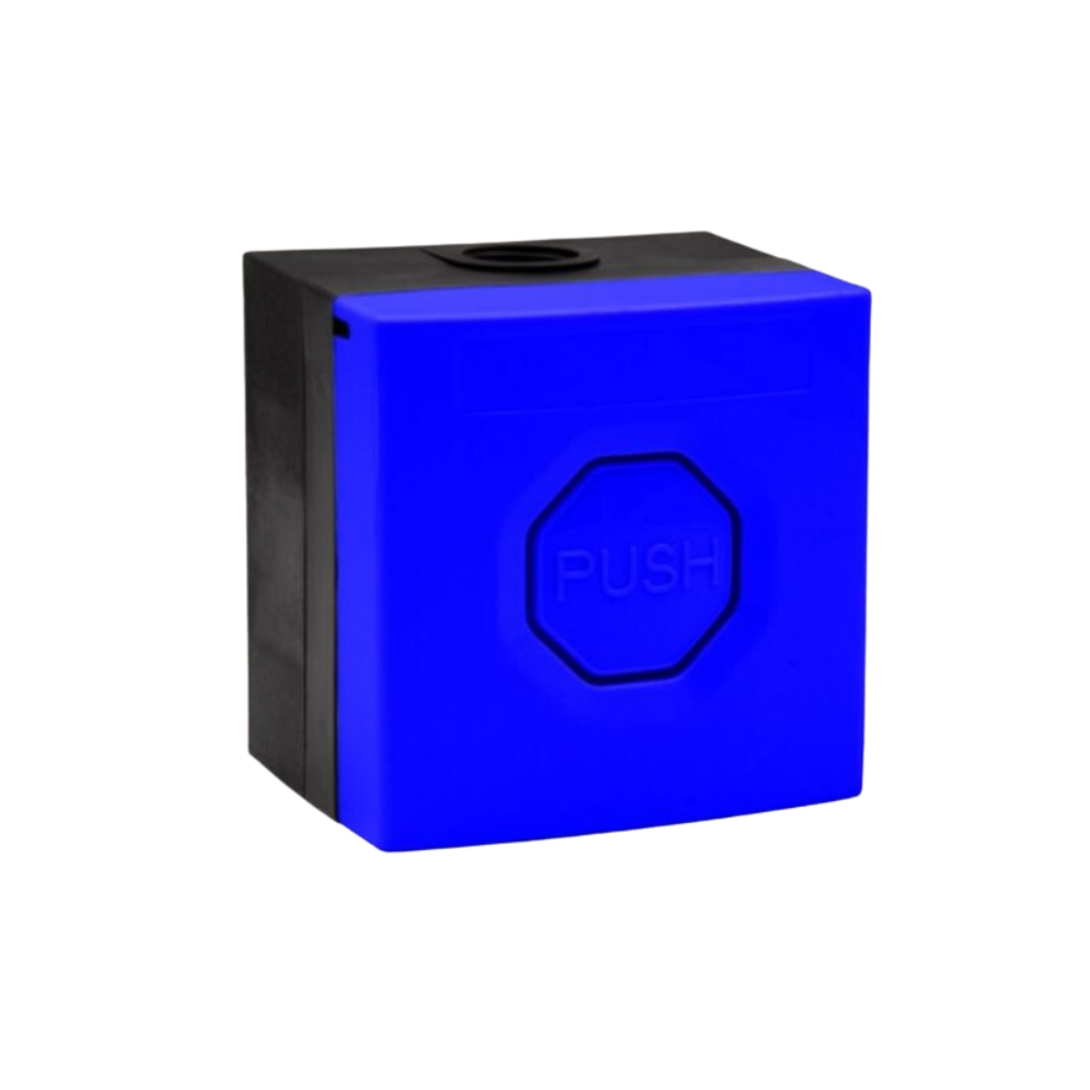 STI-Stopper switch Blauw IP66