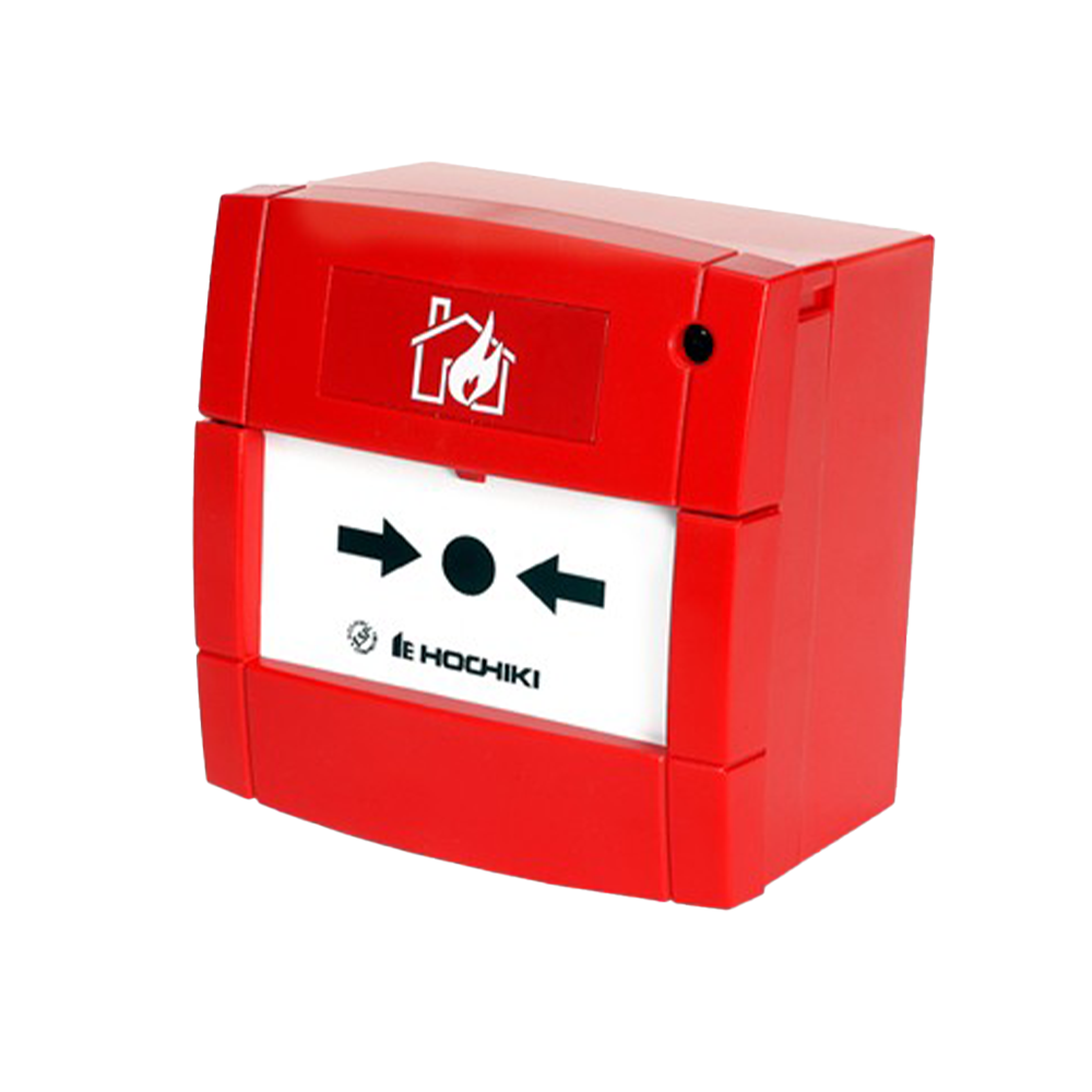 Handbrandmelder KAC geadresseerd Hochiki incl. isolator