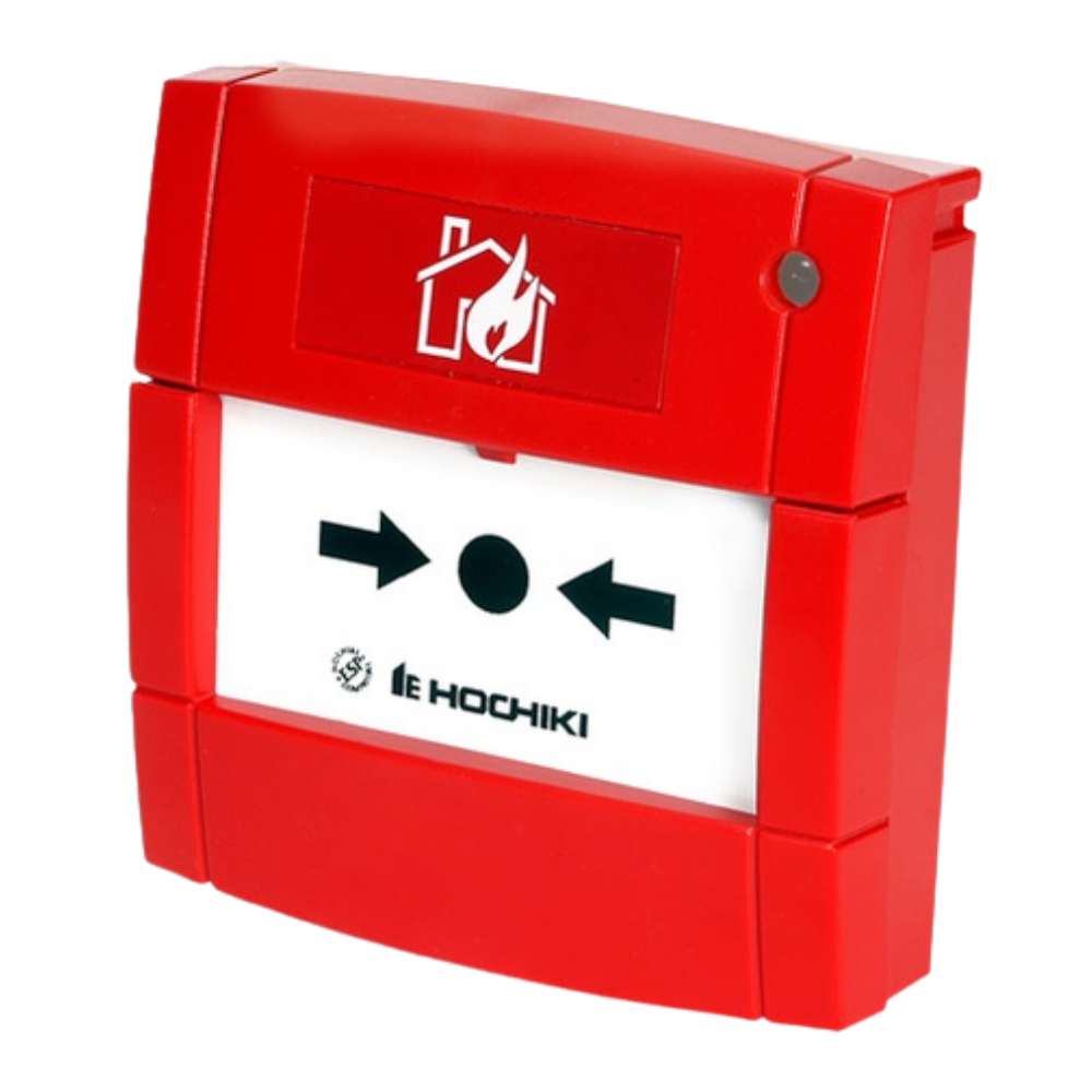 Handbrandmelder KAC geadresseerd Hochiki incl. isolator, SIL2