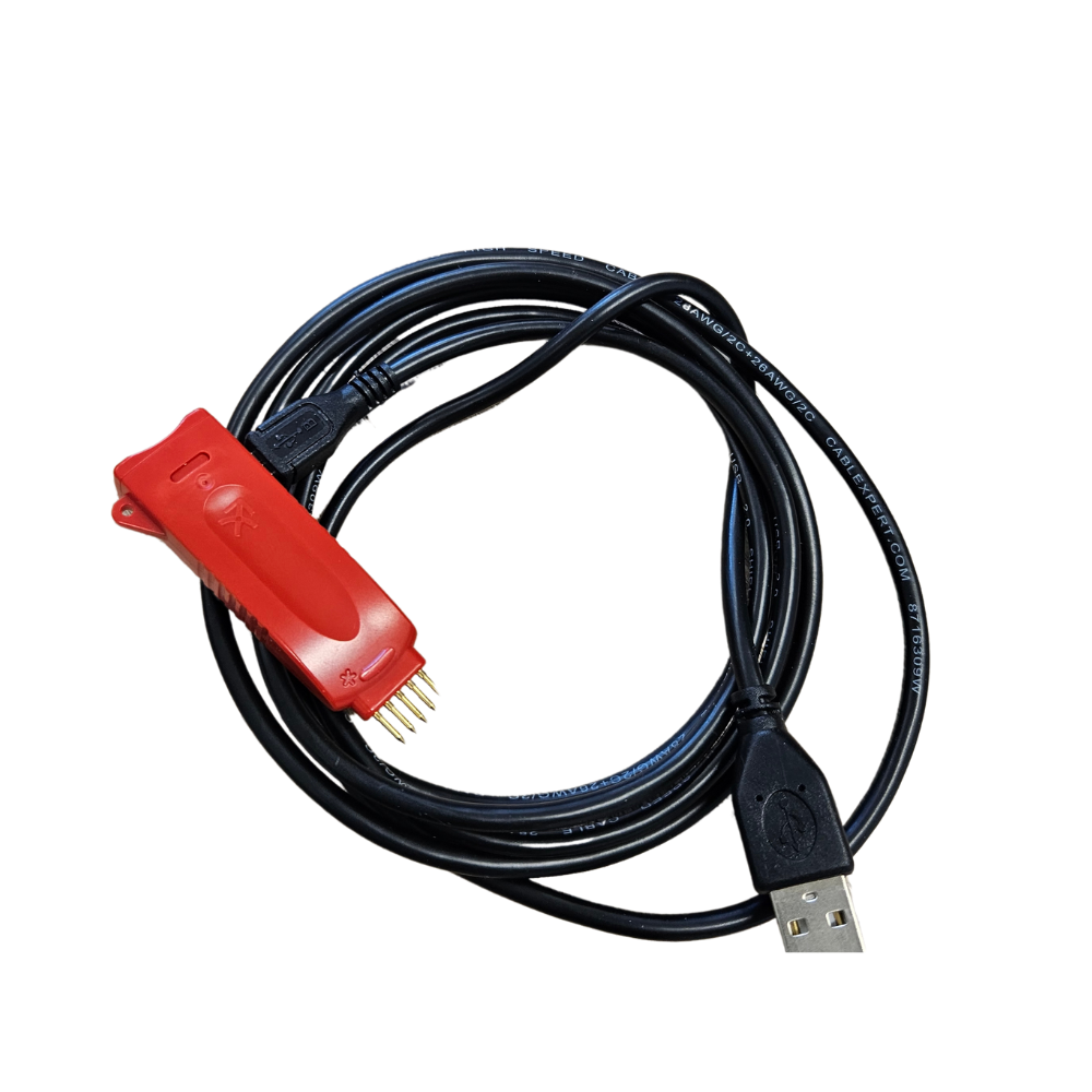 Flashtool  incl. kabel voor upload audio bestand in B05813-02