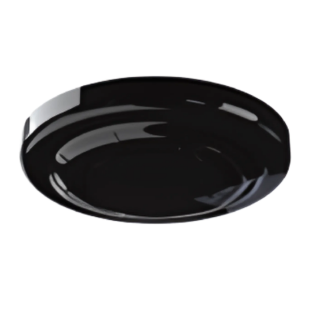 Afdekkap zwart voor Hochiki sokkelsirene YBO-BS(2) en meldersokkel