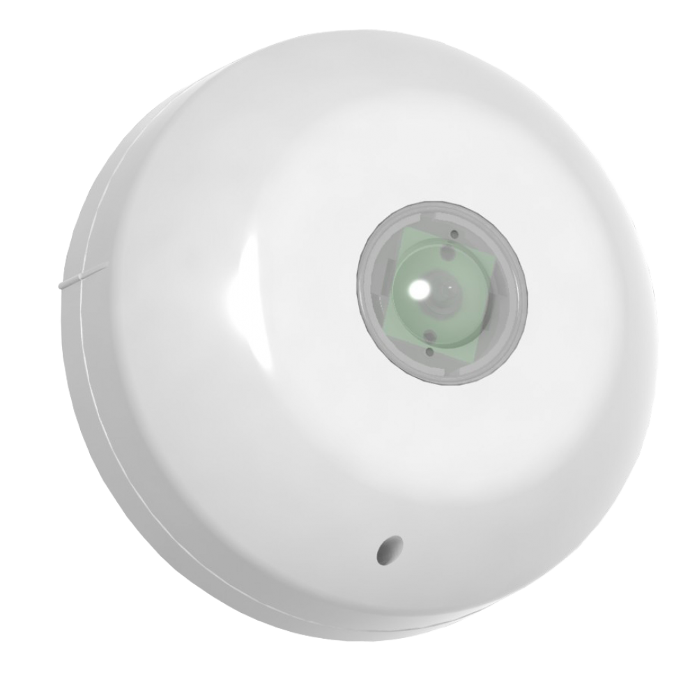 Geadresseerd Flitslicht Hochiki , witte behuizing, rode flits