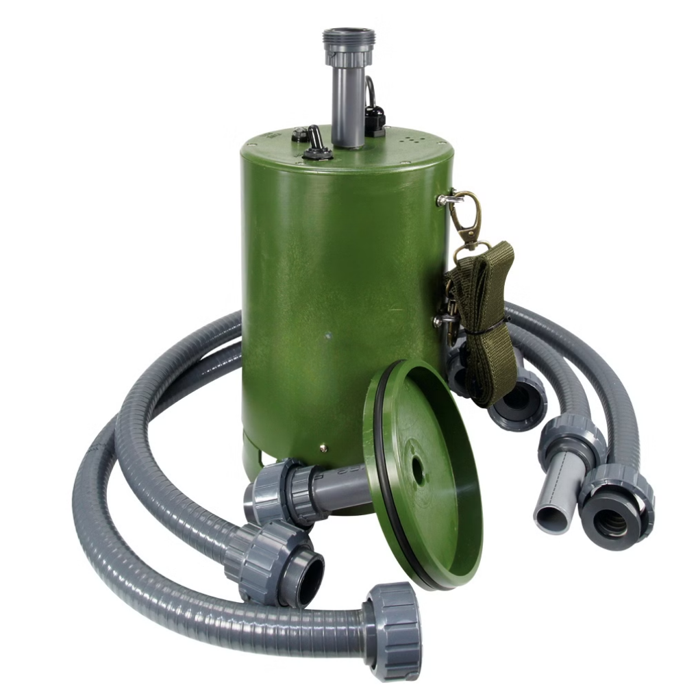 Reinigingskit voor rookaanzuigsystemen, elektrische compressor