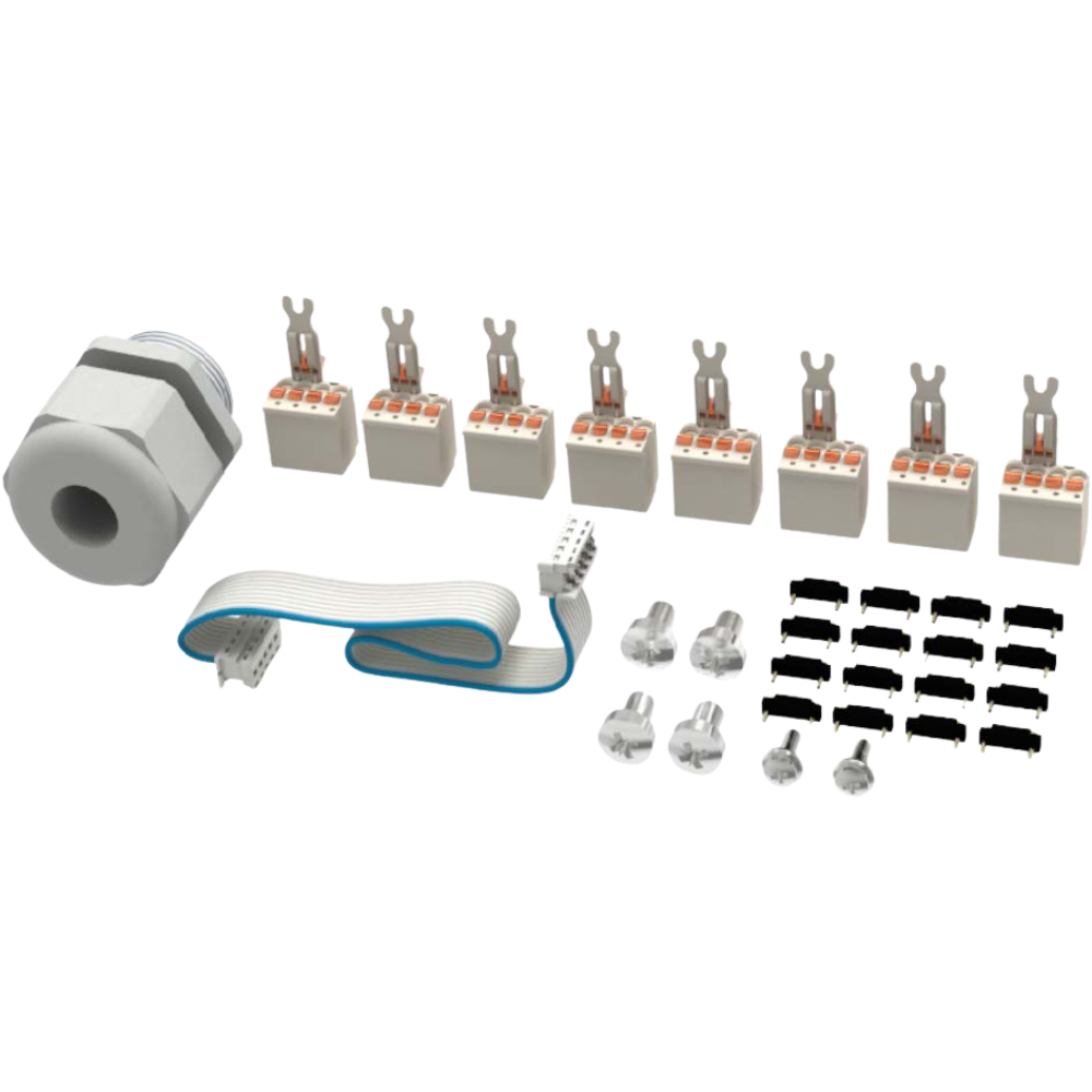 Montageset voor REL835 relais uitbreidingskaart voor D-List controller