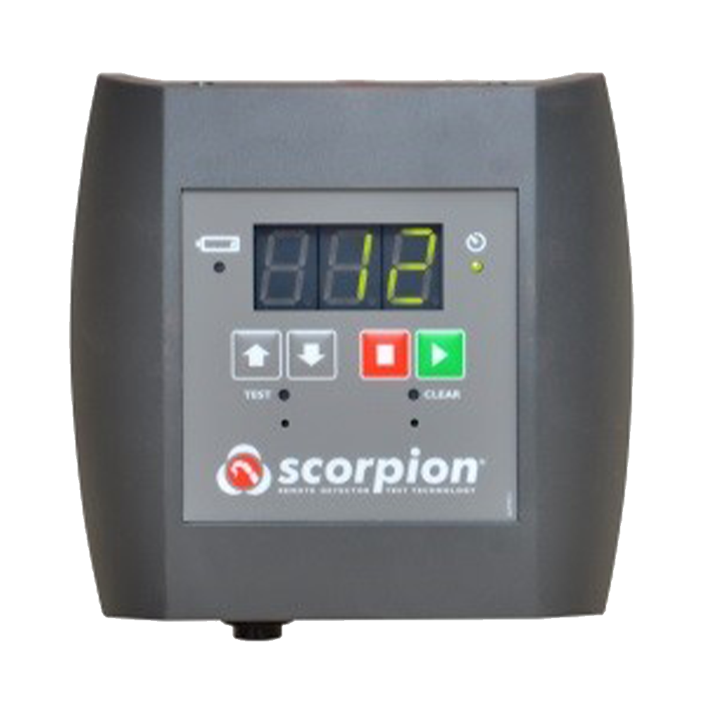 Scorpion-Stuureenheid, Bediening tot max. 8 scorpion testkop