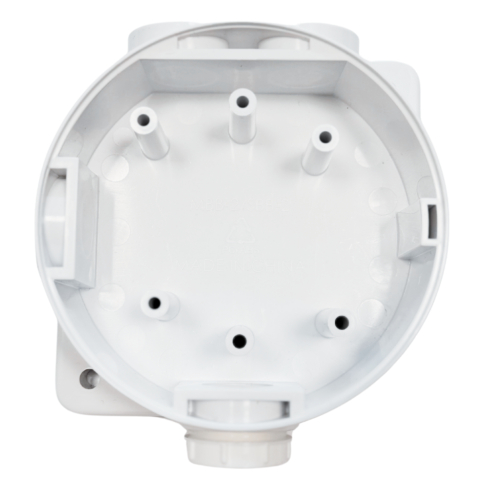 Universele opbouwbehuizing voor meldersokkels