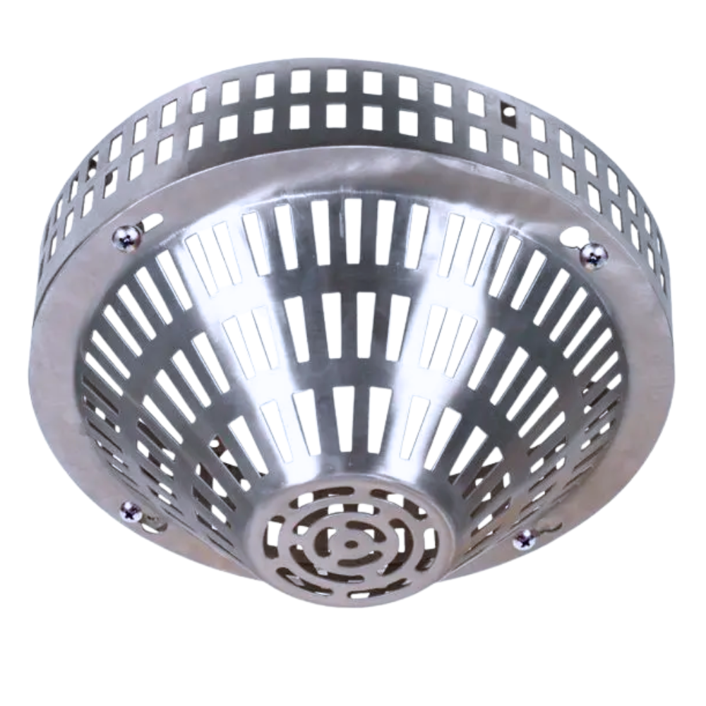 Roestvrijstalen beschermkorf 203mm x 203mm x 126mm