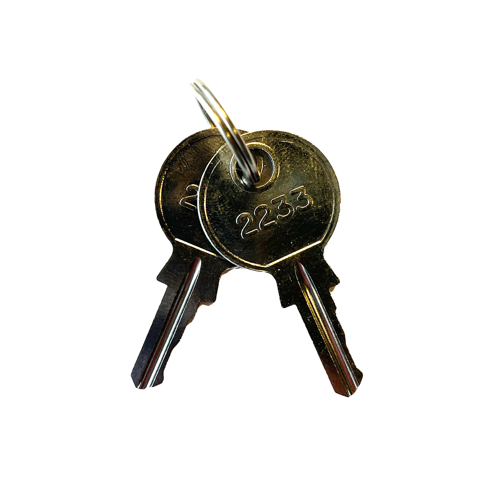 Reservesleutel (set van 2 stuks) voor F1 en F2